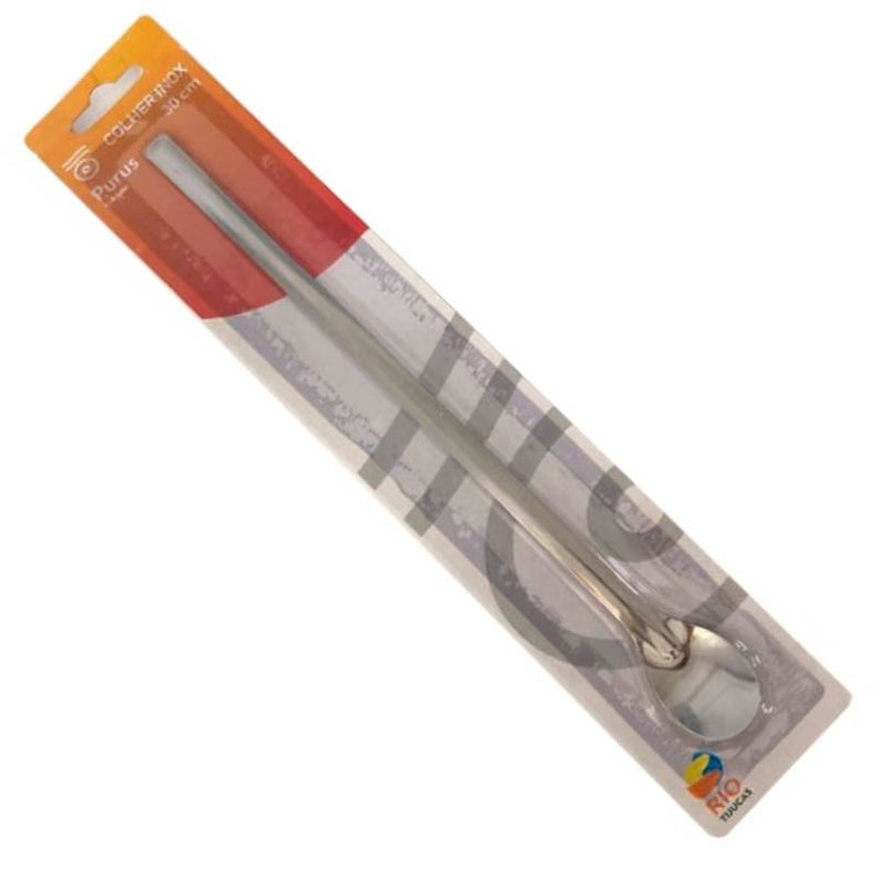 COLHER PARA SUCO DE INOX 30 CM