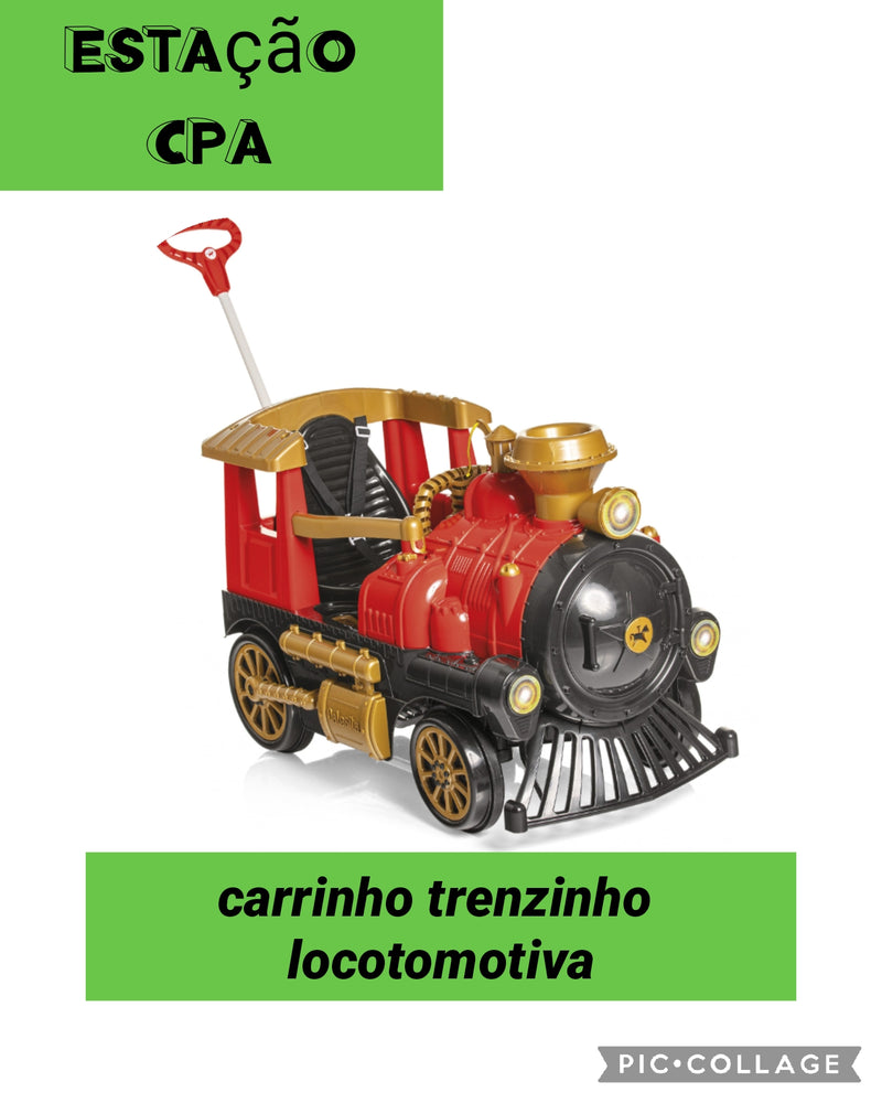 Carro de passeio trenzinho