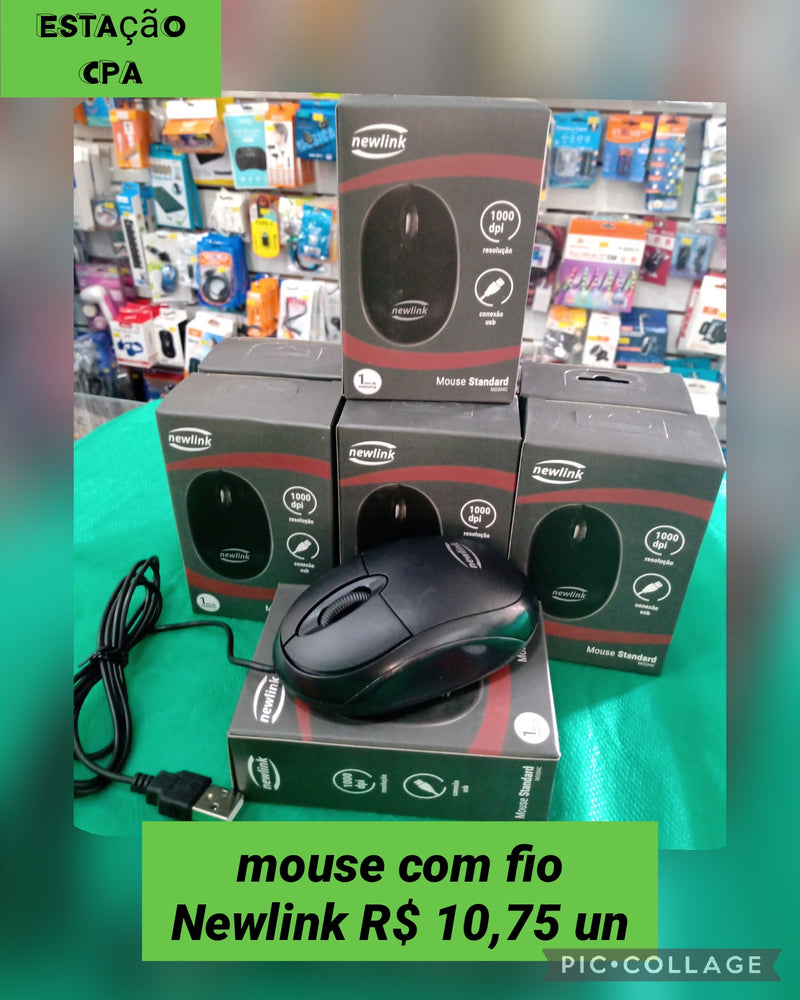 Mouse c/ fio