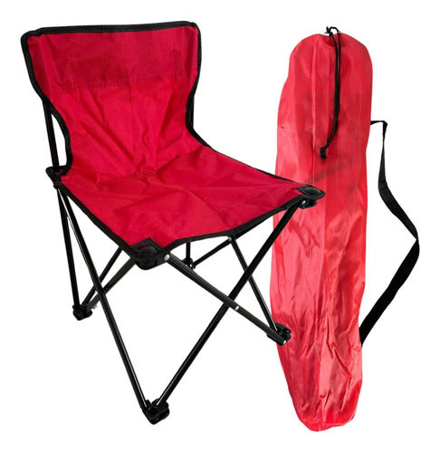 Cadeira Dobravel Camping Fácil Transporte