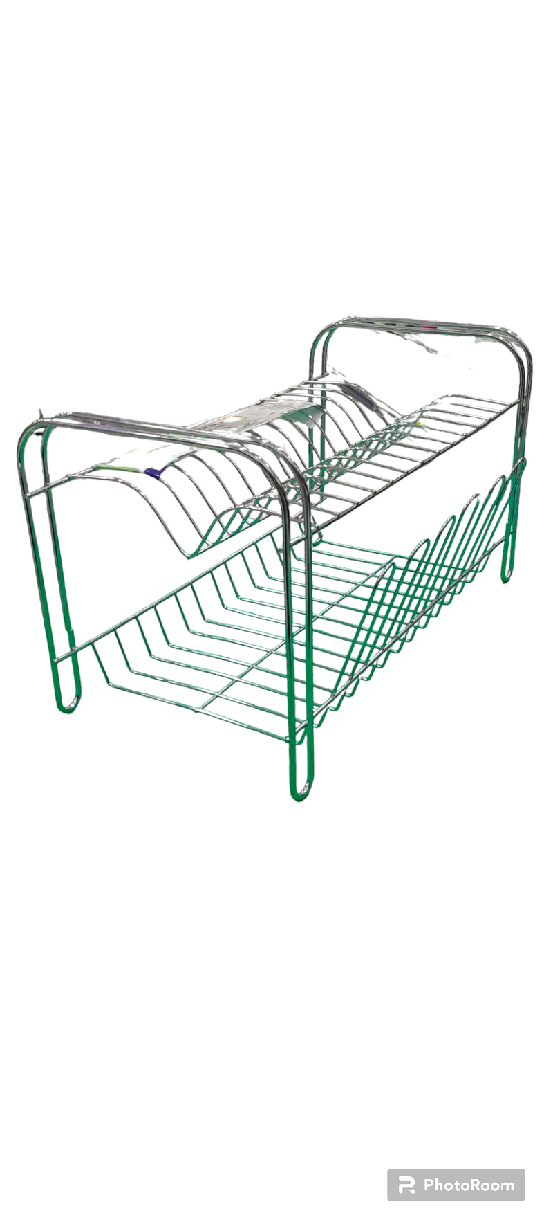 Escorredor de inox 2 andares