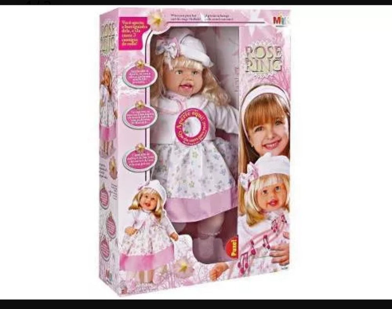 Boneca Rose Ring Com som