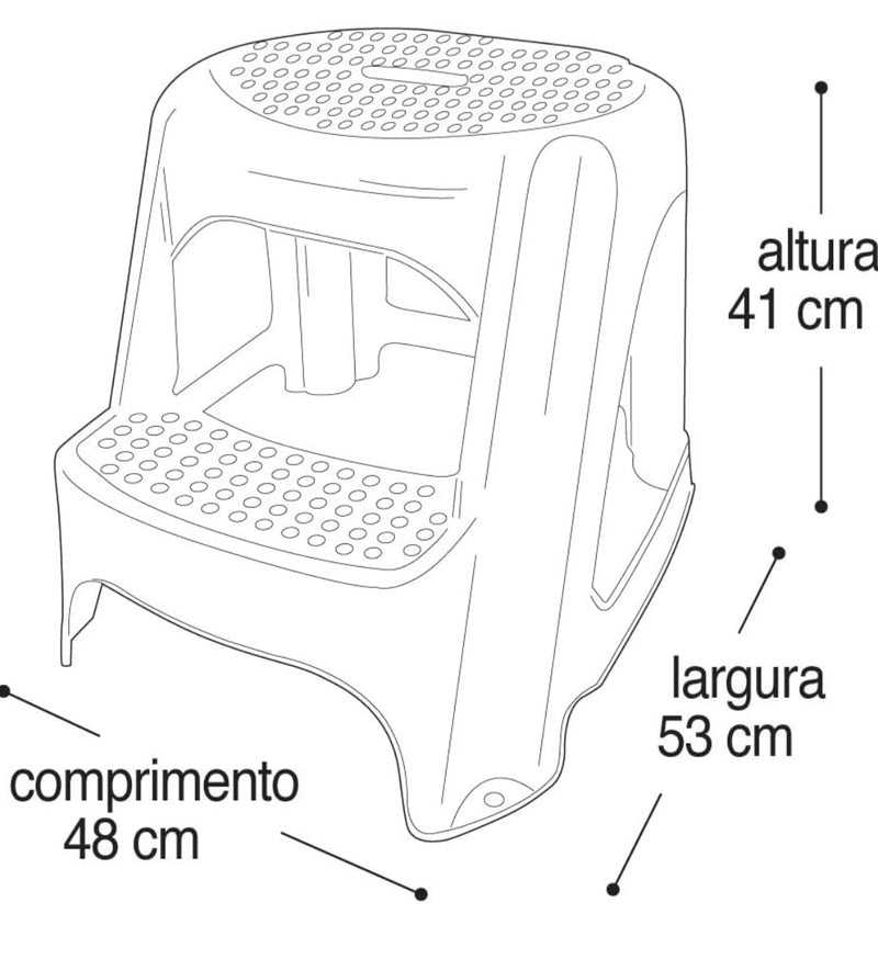 Banqueta step Multiuso