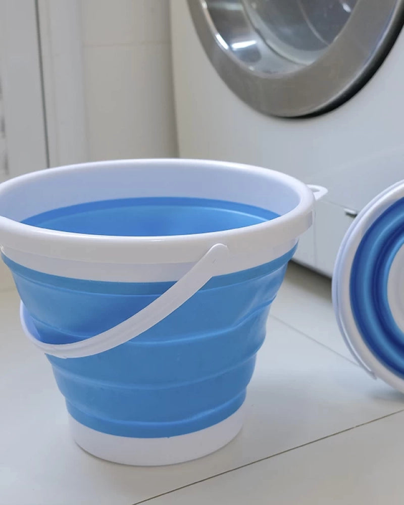 Balde retrátil dobrável plástico 10l 123clean