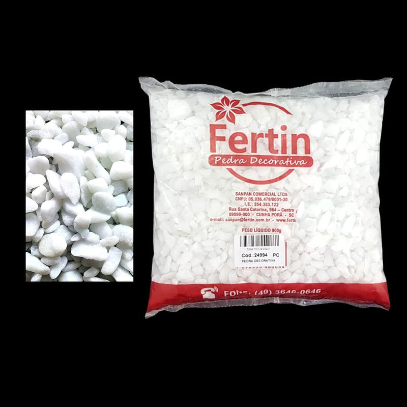 Cascalho branco 900g